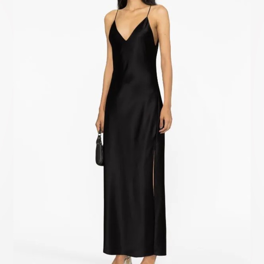Rag & Bone Larissa Slip Dress in Black